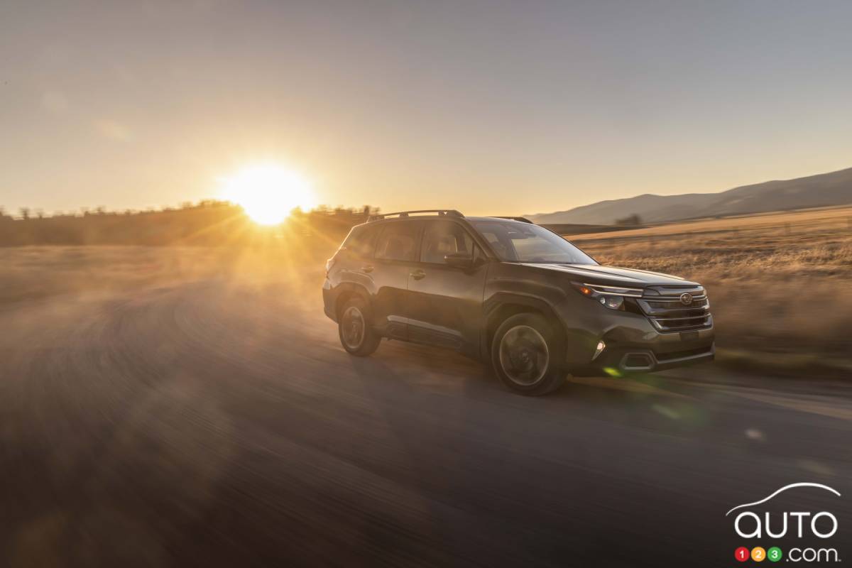 Subaru lancera le Forester Hybrid au Canada en 2025, un an plus tôt que